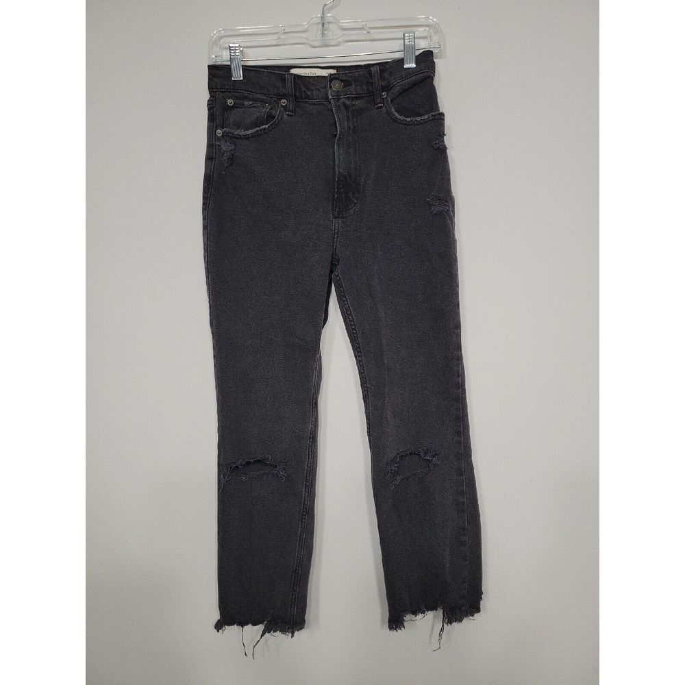 Abercrombie & Fitch‎ Women's Jeans Size 26 Frayed & Distressed Denim